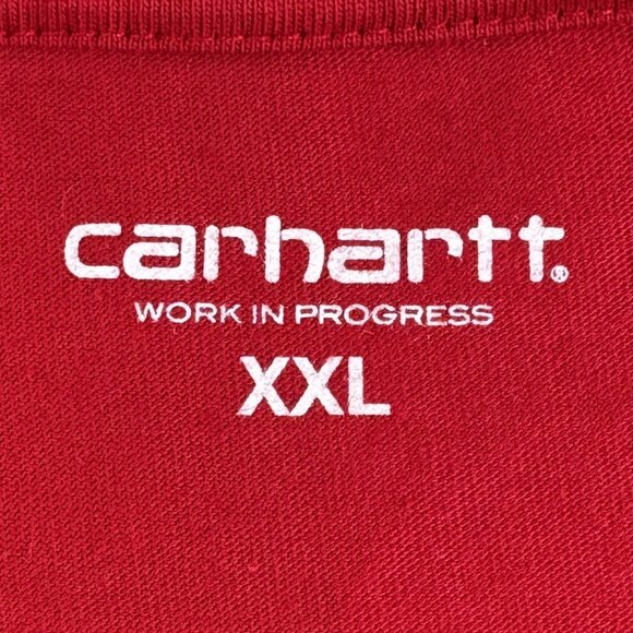 Carhartt Wip Men’s XXL S/S Coast State T-Shirt Arcade Red 1031754-12 Streetwear - Picture 3 of 8